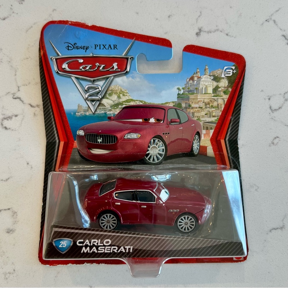 Disney Pixar Cars “Carlo Maserati” Diecast Car